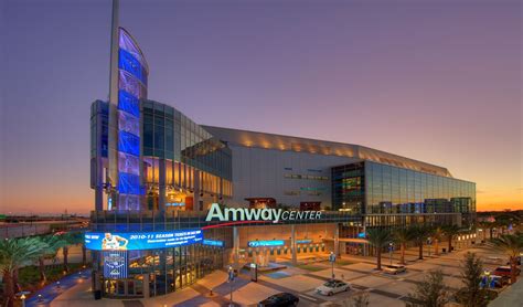 when was the amway center built